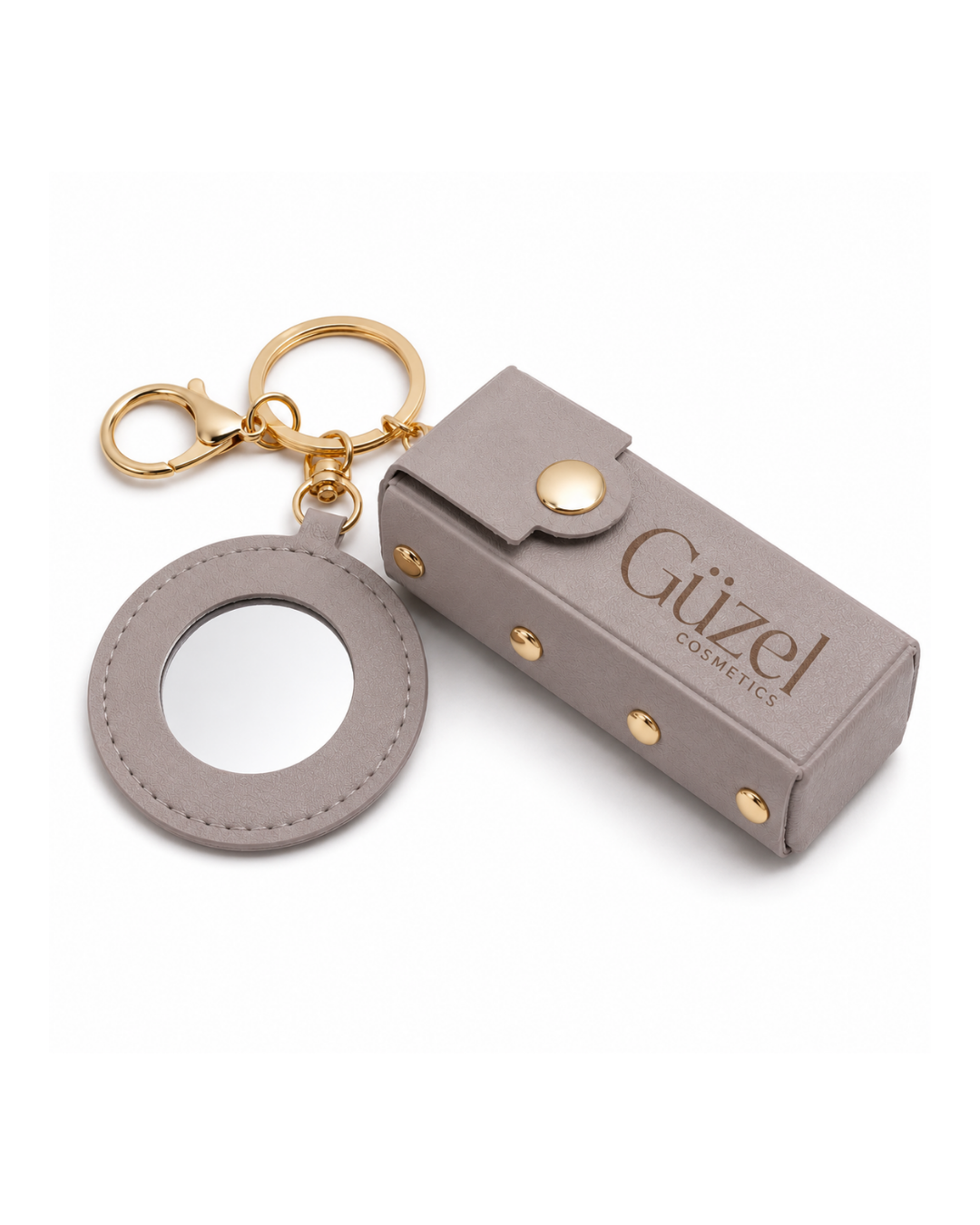 Estuche Llavero gloss con espejo