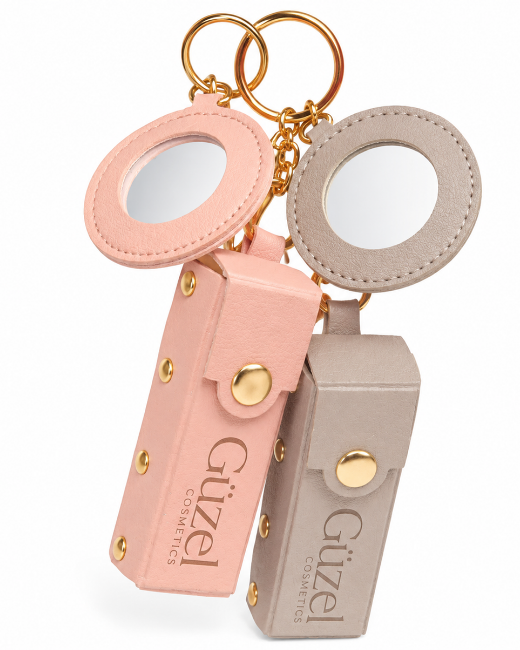 Estuche Llavero gloss con espejo