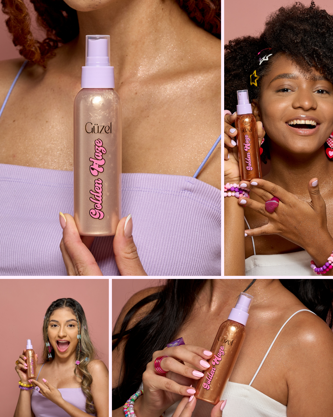 Shimmer Spray Golden Haze