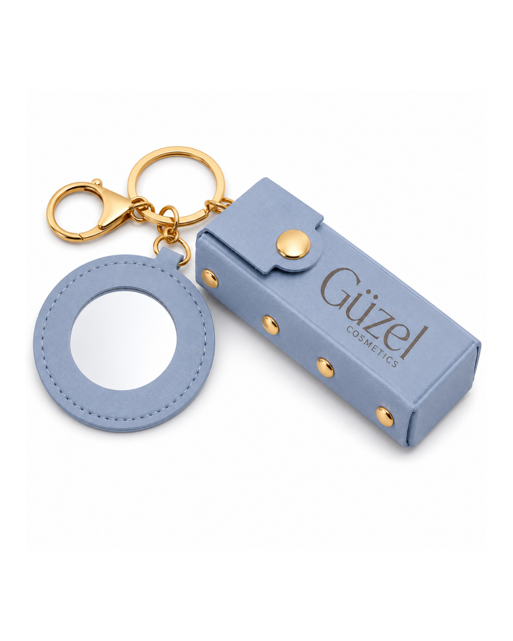 Estuche Llavero gloss con espejo