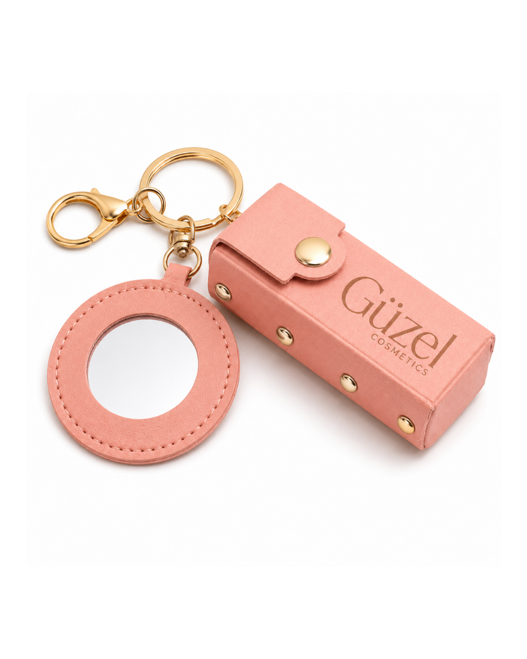 Estuche Llavero gloss con espejo
